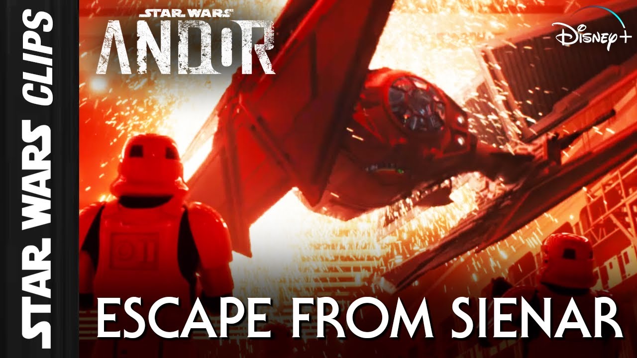 Escape from Sienar Test Facility (Andor S2) | Star Wars Clips