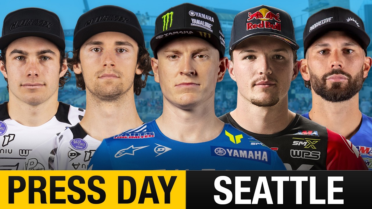 2026 Seattle Supercross Press Day | Anstie, ClubMX, Hymas