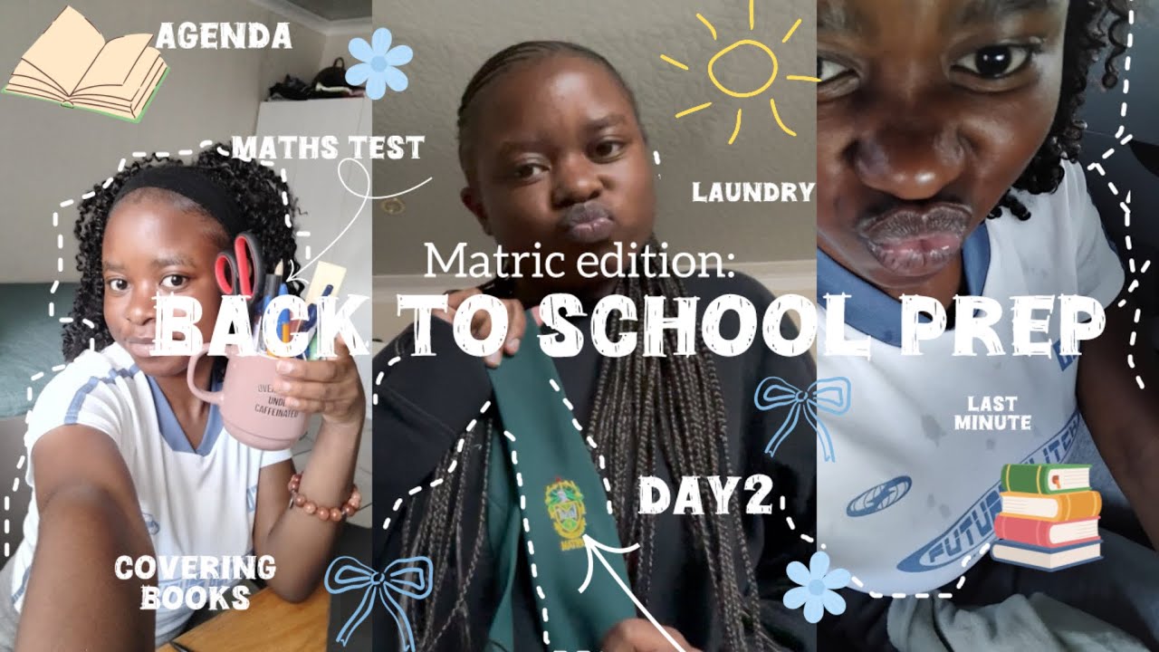 preparing for matric WITHOUT losing my mind😭| Back to School Prep!📚