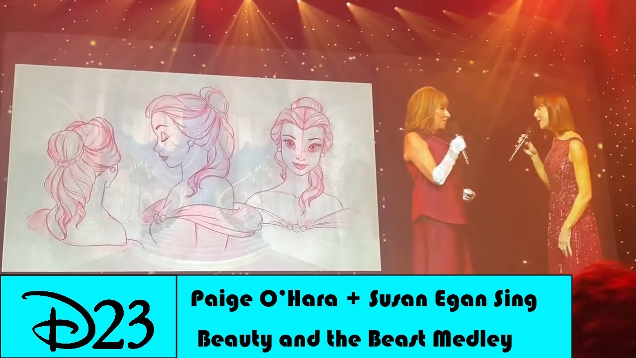 D23 Expo 2024 Paige O’Hara Beauty and the Beast Medley Live