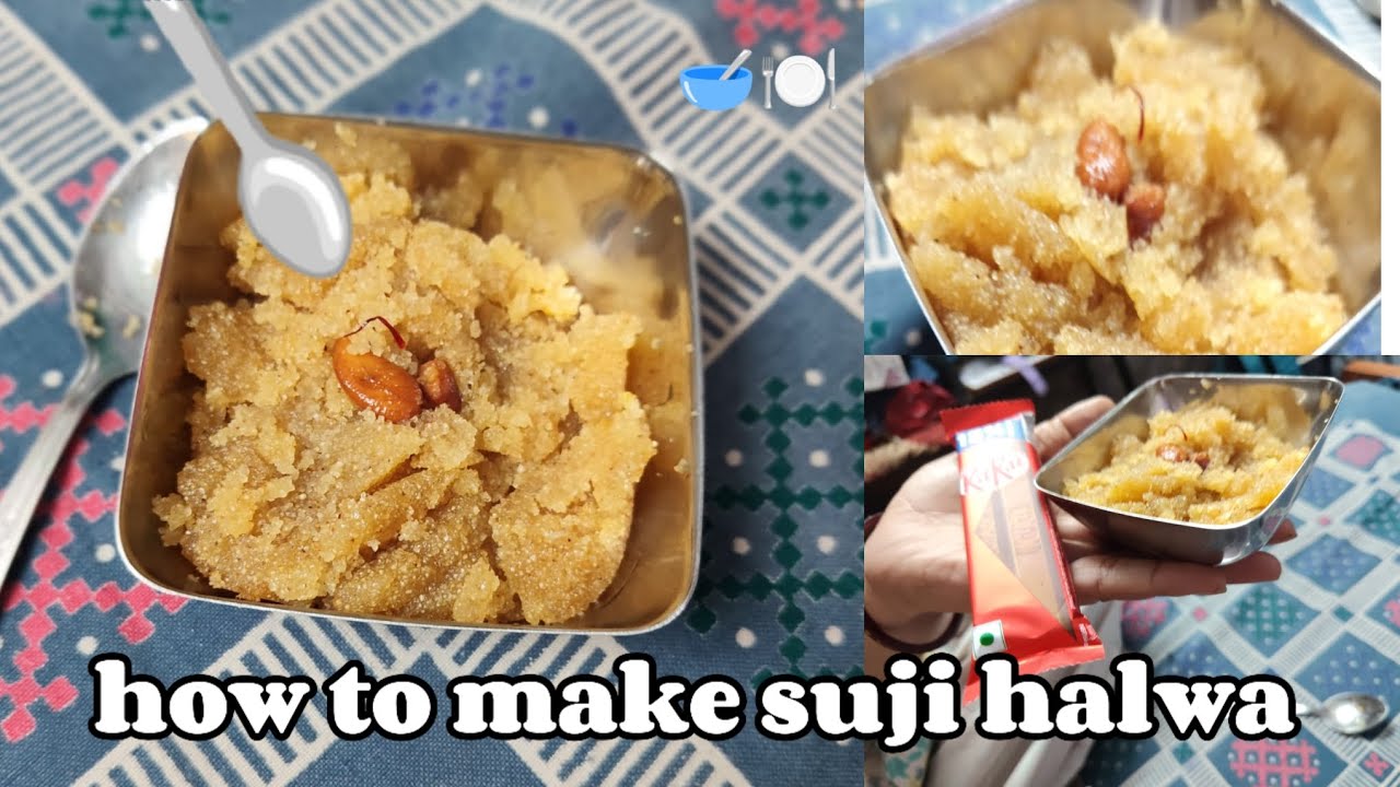 How to make suji halwa tutorial 🍽️🥄🥣