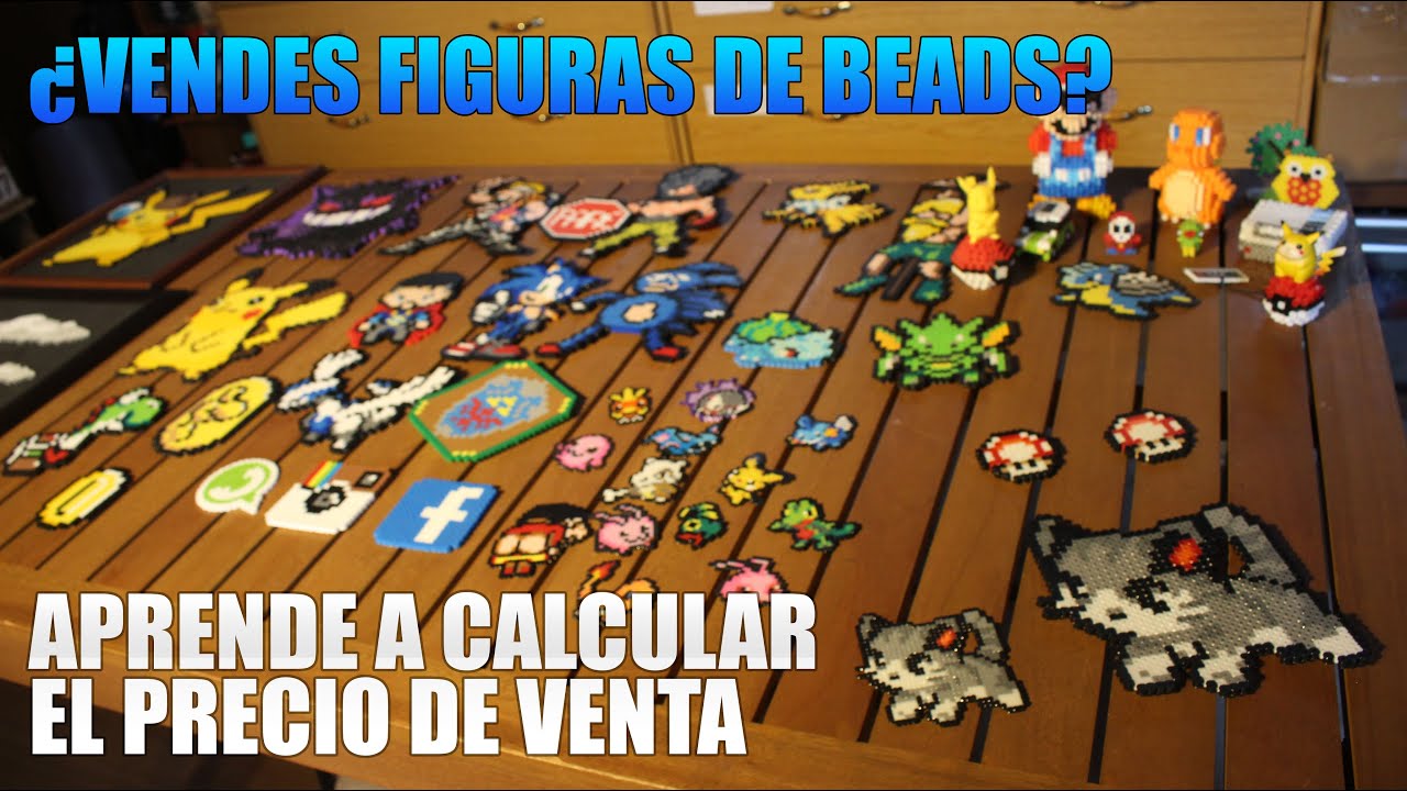 Como CALCULAR el PRECIO DE VENTA  de una figura de Hama/Perler/Artkal Beads 🤑 MASTERCLASS
