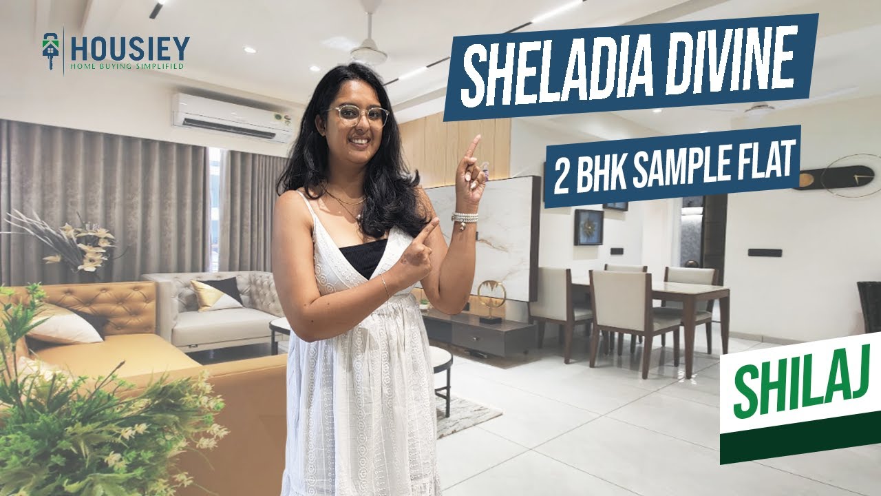 Sheladia Divine Shilaj | 2 BHK Sample Flat Tour [2025] | Sheladia Group Ahmedabad