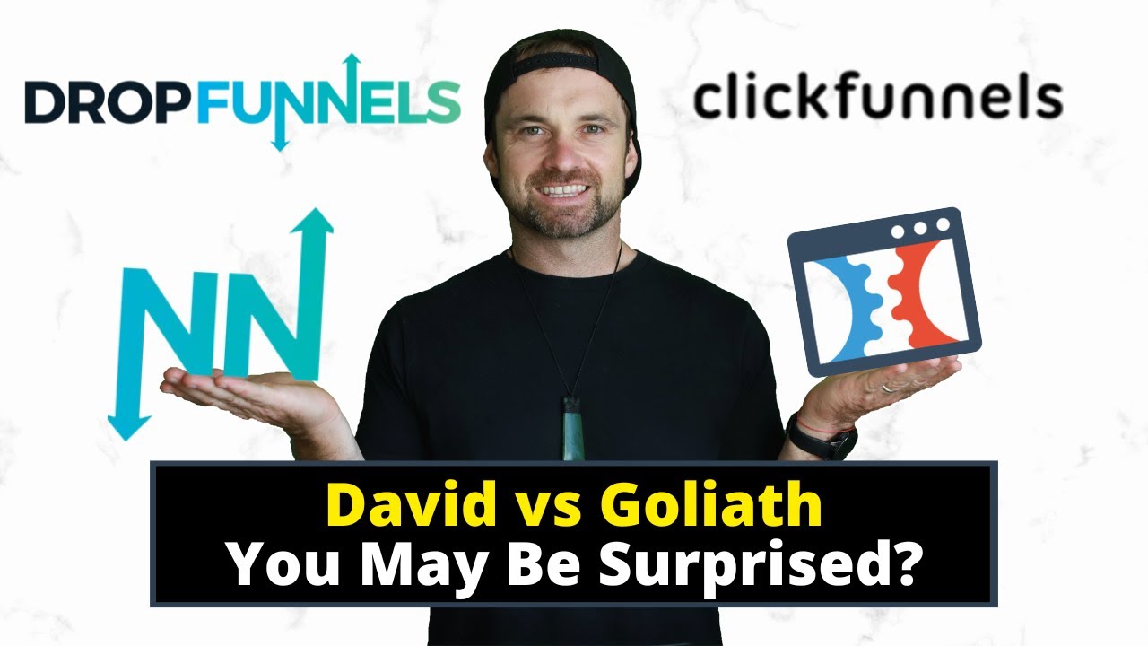 Dropfunnels vs Clickfunnels ❇️ David vs Goliath, Who Wins?