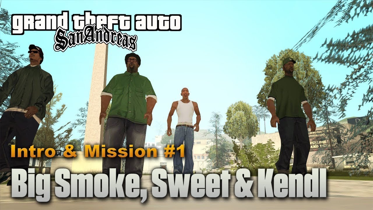 san andreas gameplay mission 1 #gaming #yutubeshorts #viral 