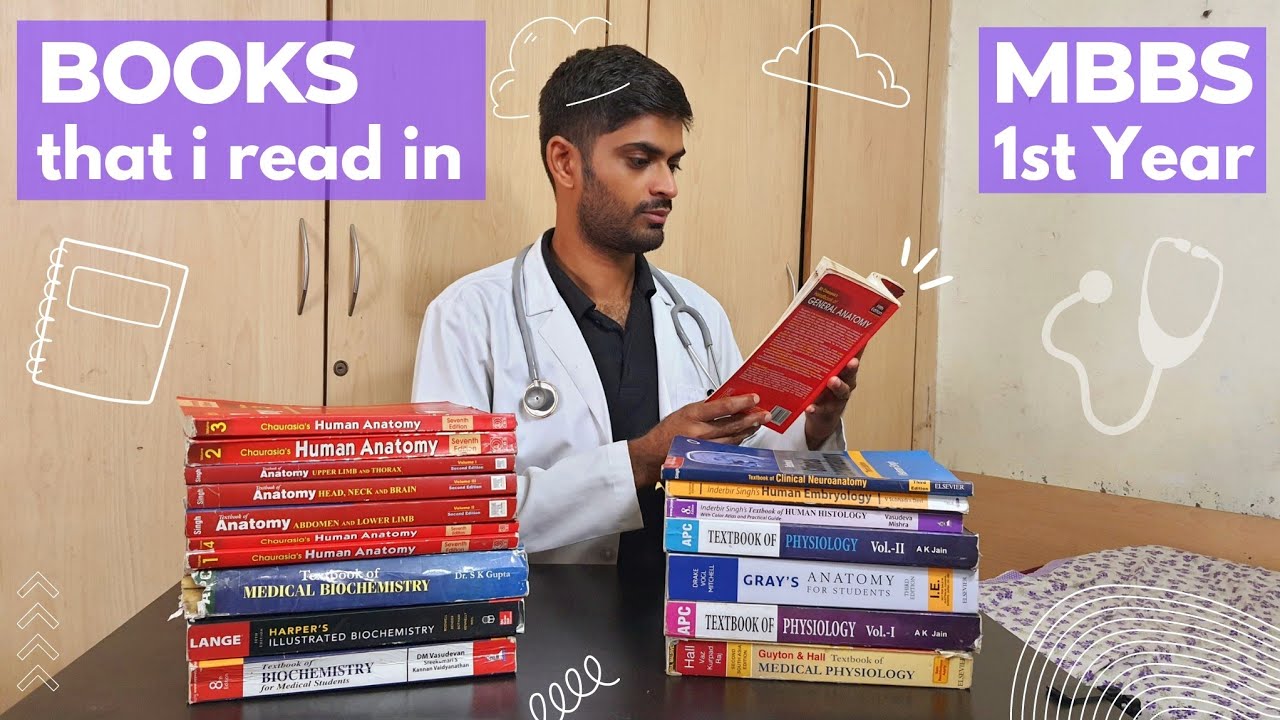 Books that I Read in MBBS 1st Year | Pawan Nagar | ENMEDER