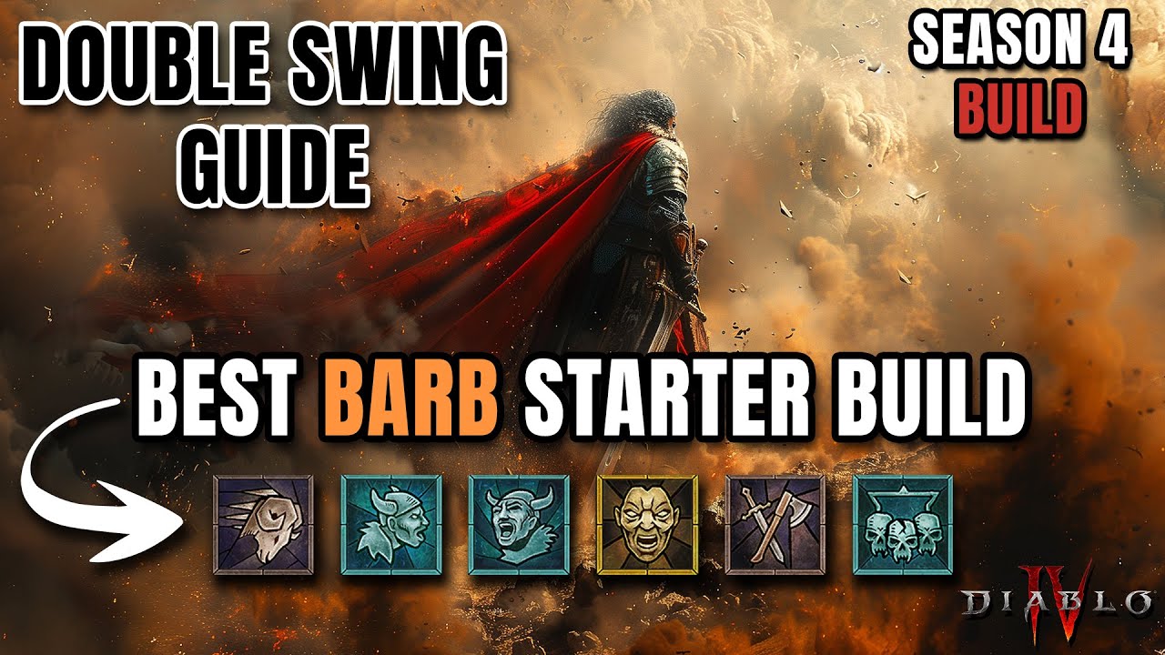 NEW Dust Devil Double Swing Barb Build Guide for Season 4 - Diablo 4
