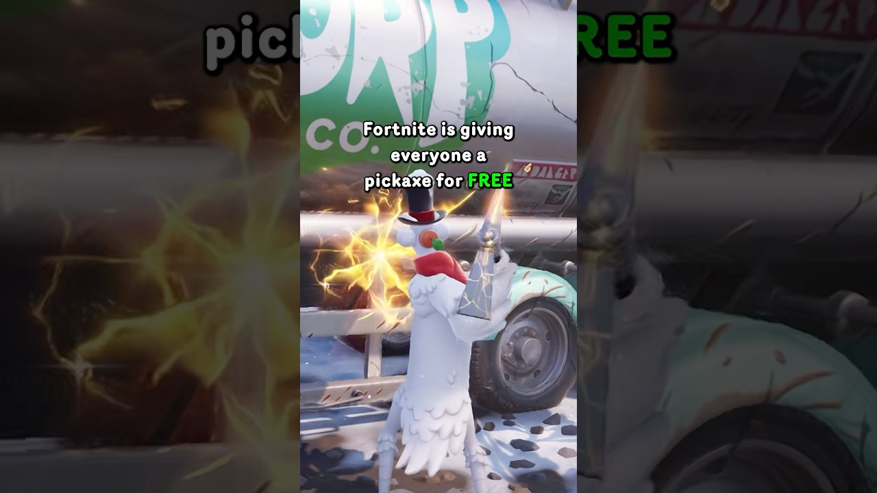 This Fortnite Pickaxe Is 100% FREE #shorts