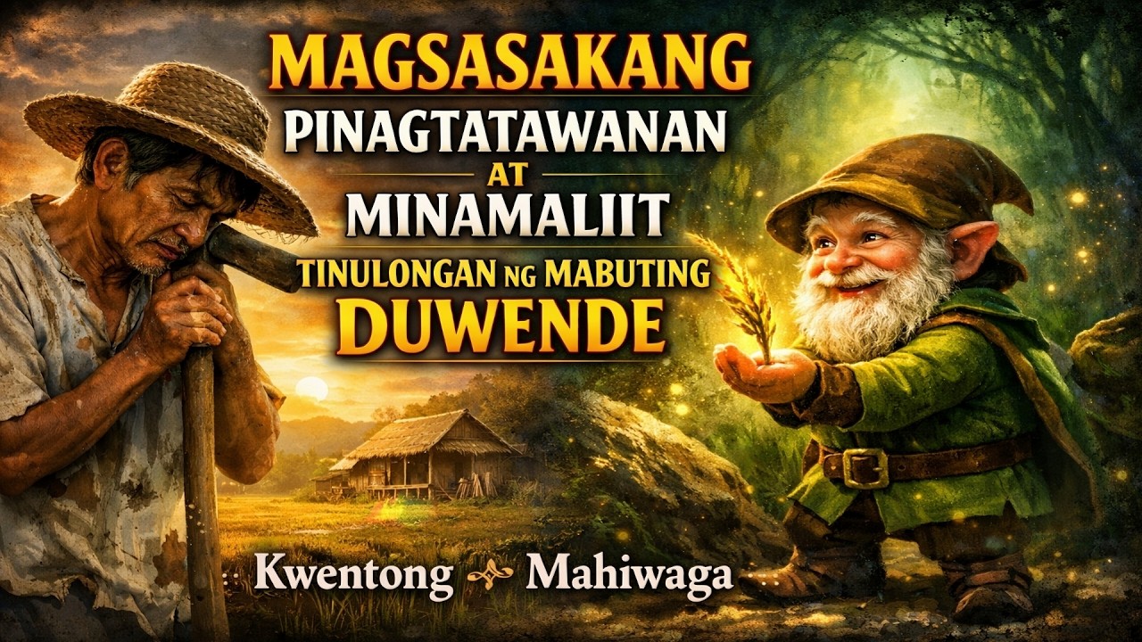 MAGSASAKANG PINAGTATAWANAN AT MINAMALIIT TINULULONGAN NG MABUTING DUWENDE | True Story