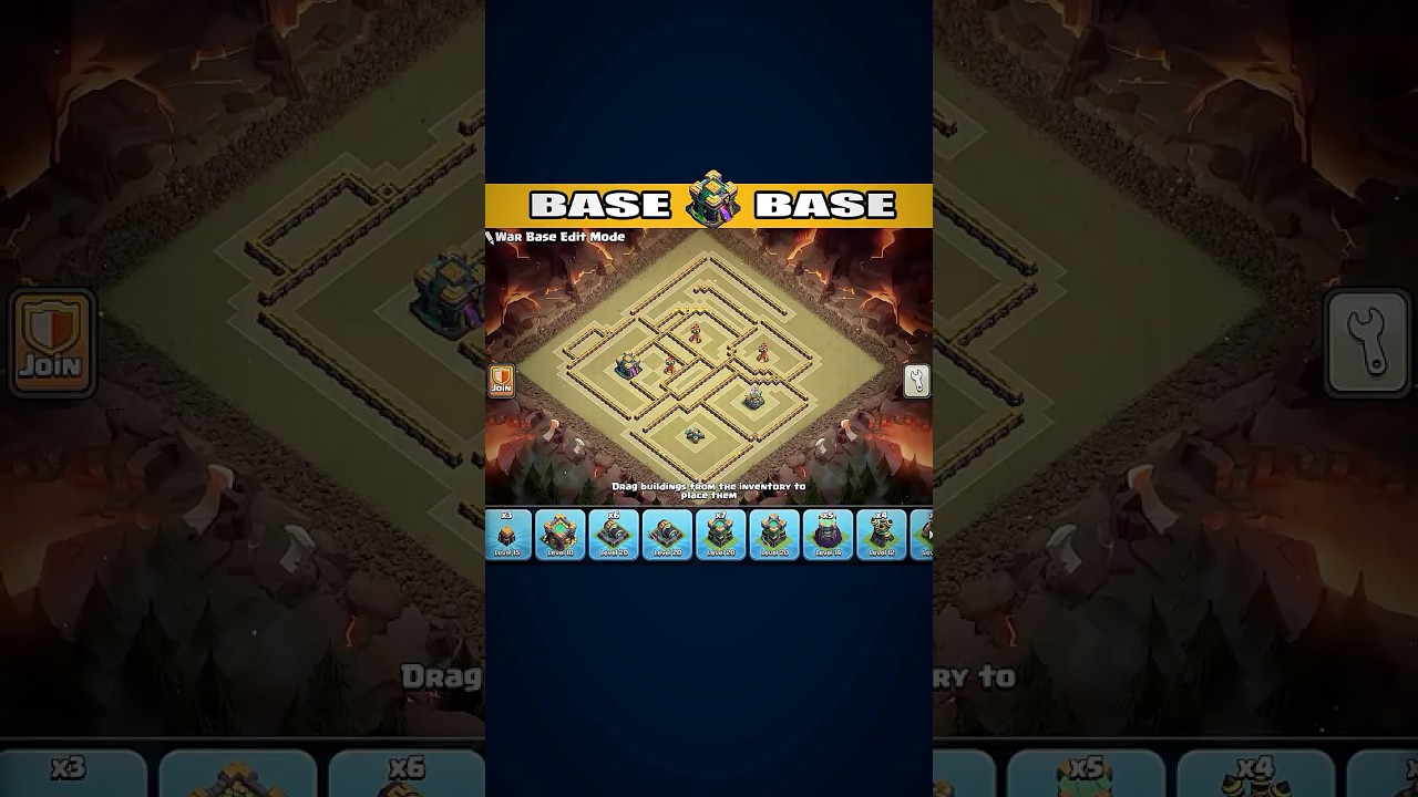 TH14 WAR BASE!🏆  Anti 3-Star Defense  #th14base #th14warbase