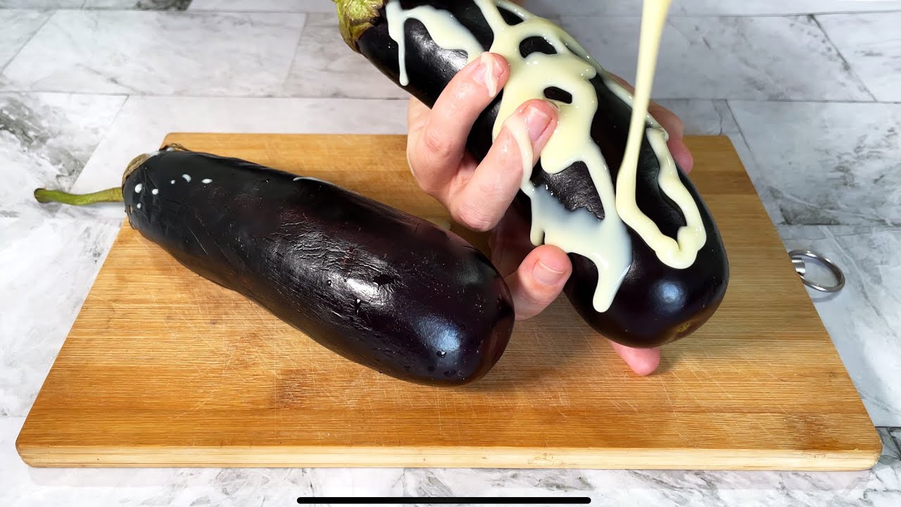 Condensed milk and eggplant! The easiest and most unique dessert ever cooked!