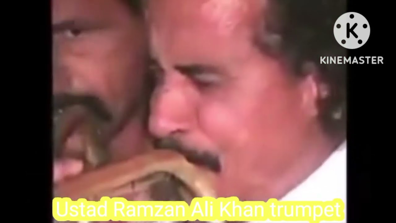 qasida Ya Ali Jeevan Tere Lal live performance Ustad Ramzan Ali Khan trumpet player