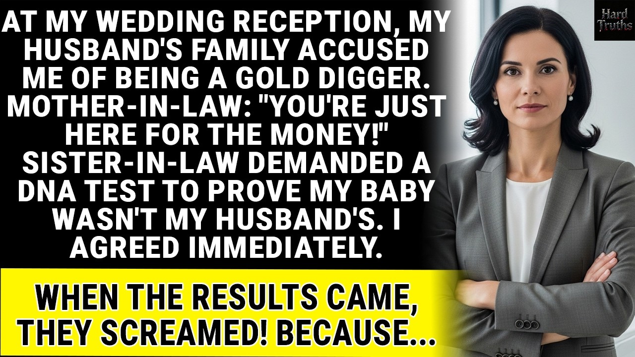 Rich Husband's Family Called Me Gold Digger, But DNA Test Changed Everything!
