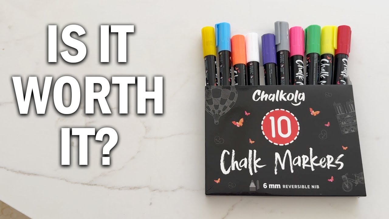 Chalkola Liquid Chalk Markers Review - Is It Worth It?