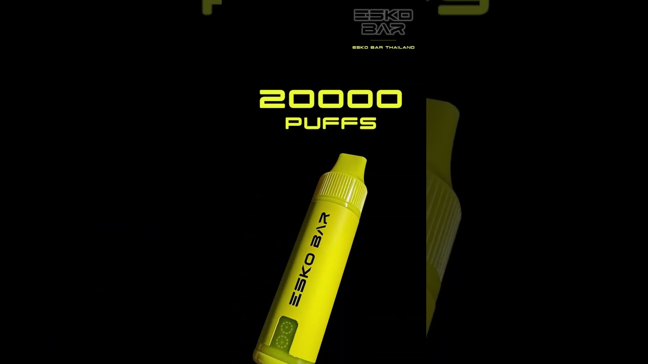 ESKO Bar 20k puffs พร้อมแล้ววันนี้ที่ Esko Bar Thailand #ใช้แล้วทิ้ง #eskobar #eskobarthailand