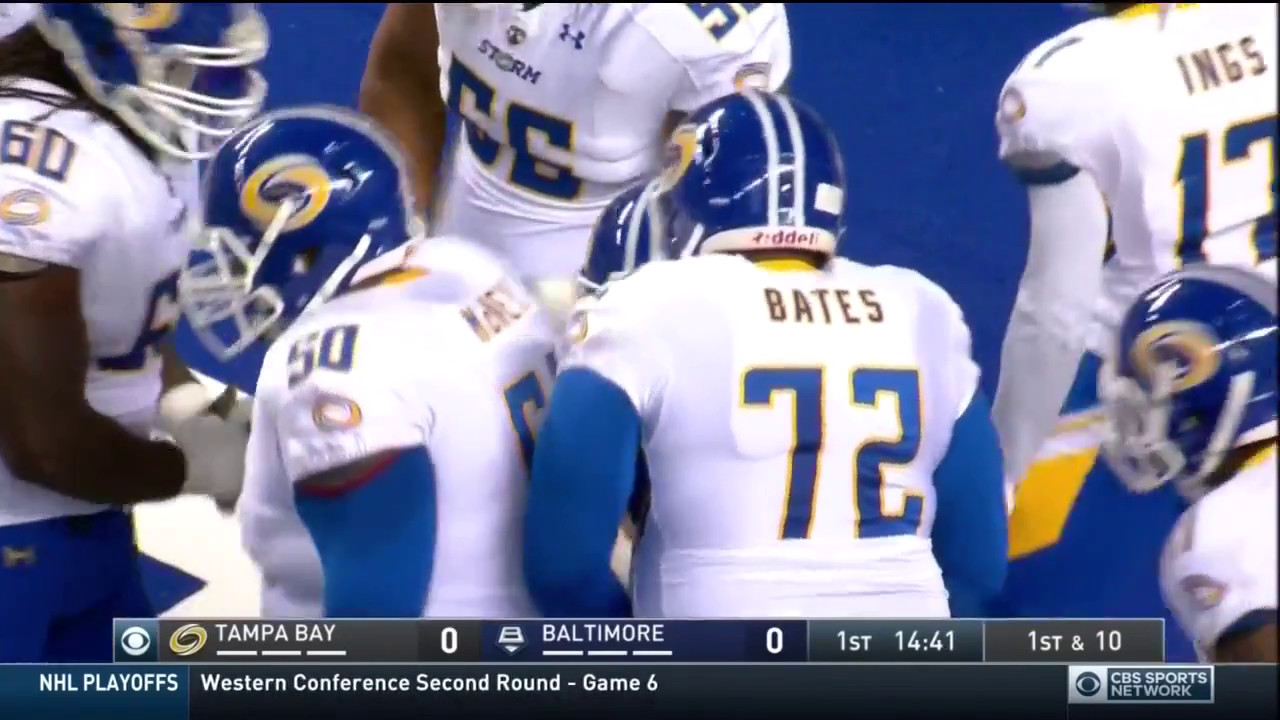 2017 Week 5 Tampa Bay Storm at Baltimore Brigade
