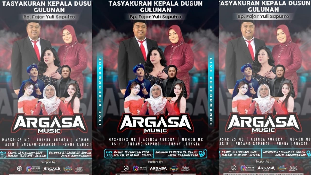 🔴📡LIVE ARGASA MUSIC || TASYAKURAN PELANTIKAN KADUS || GARENG MULYO AUDIO || KINKIN PRODUCTION ||