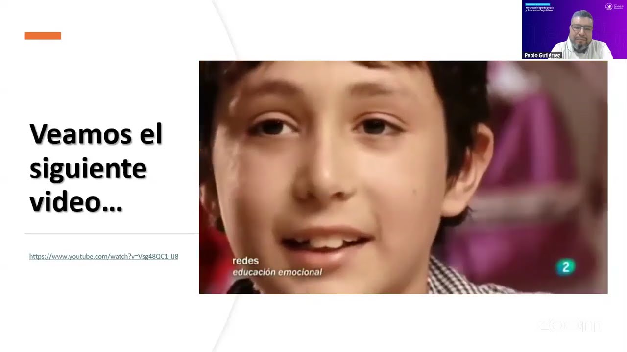 Webinar Importancia de las emociones en el aprendizaje desde las neurociencias