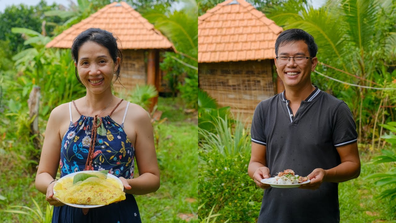 🇻🇳 Les recettes vietnamiennes de Phương & Ngơi  : Su su xào, Bánh cuốn, Banh xeo...