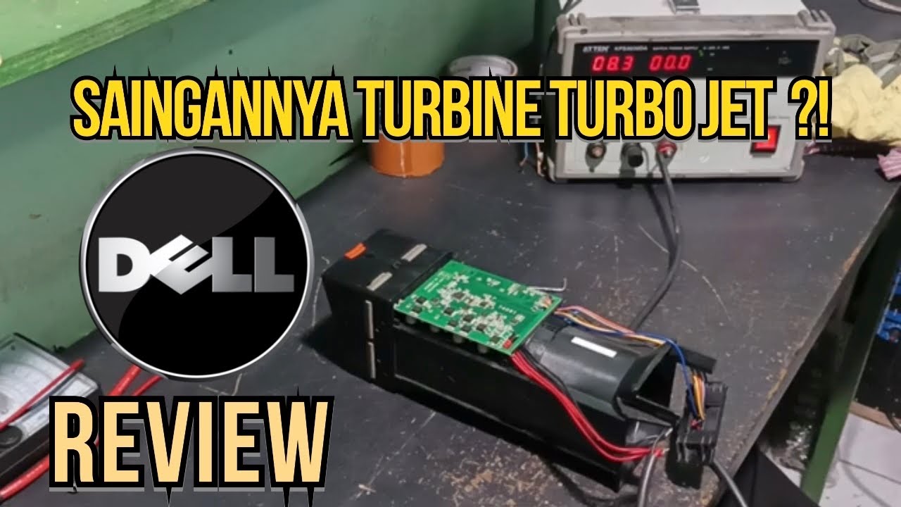 GILAAAAA, ANGINNYA KENCENG BANGET BOS‼️REVIEW KIPAS TURBO DELL 12V