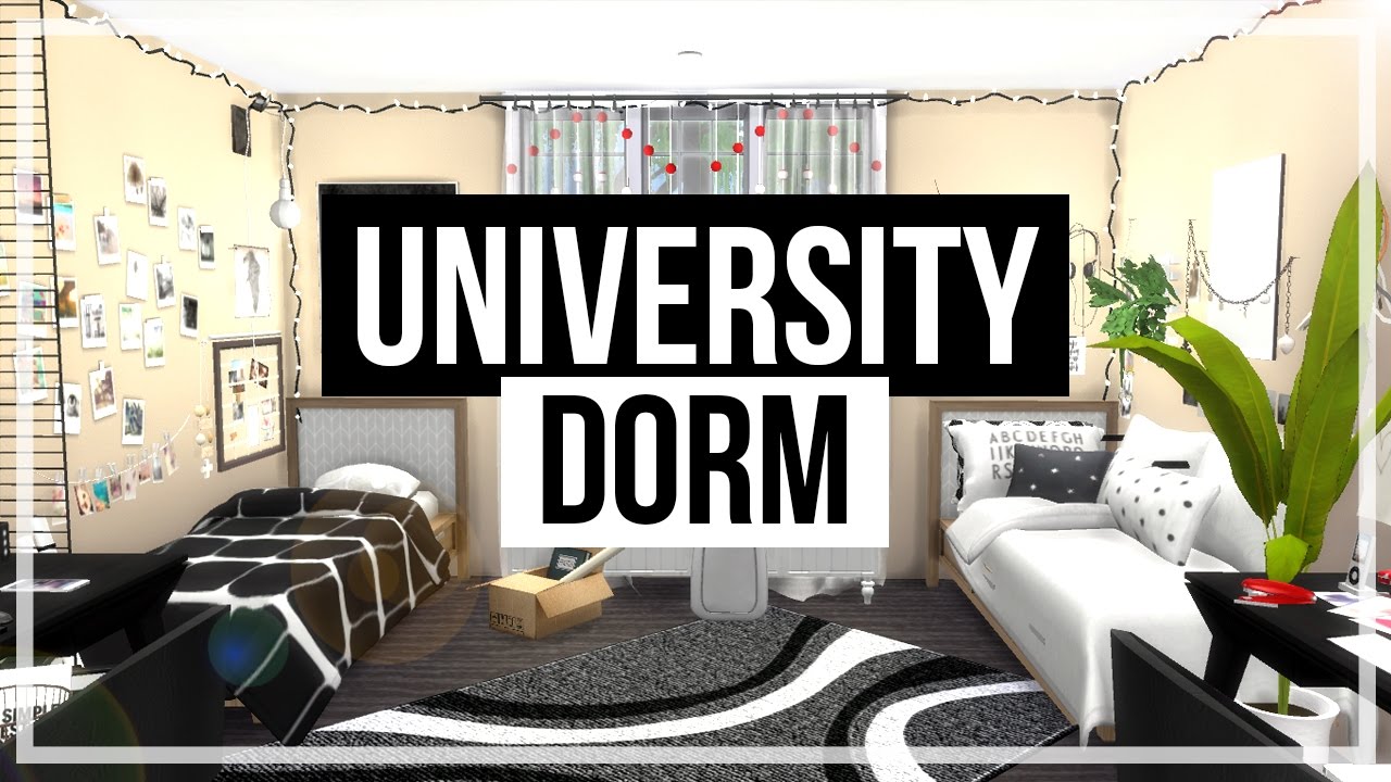 The Sims 4: Room Build || University Dorm