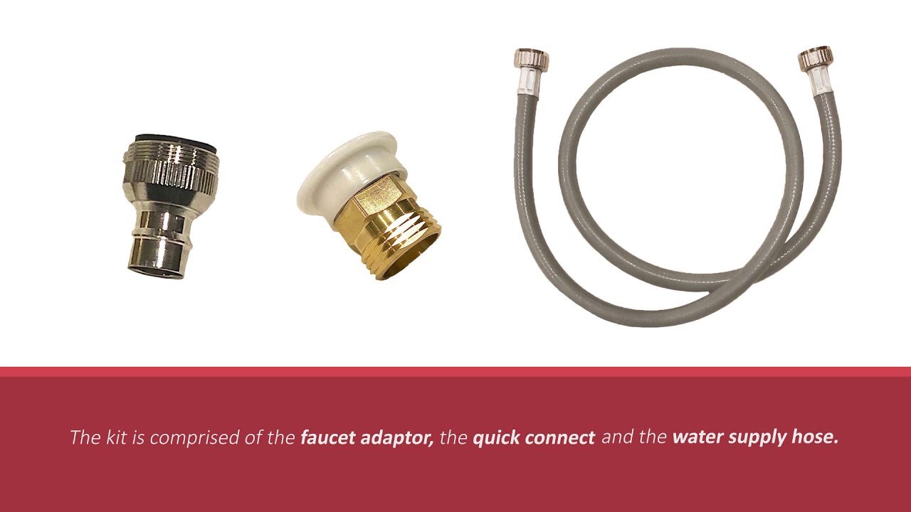 How To Install a Magic Chef Quick Connect Kit for Portable Washer