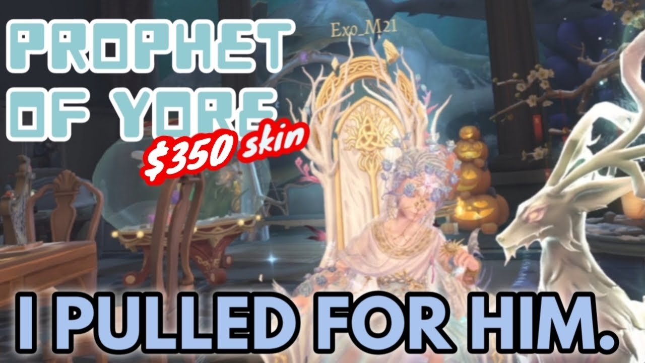 BUYING SEER'S SS TIER COSTUME | Prophet of Yore【Identity V】