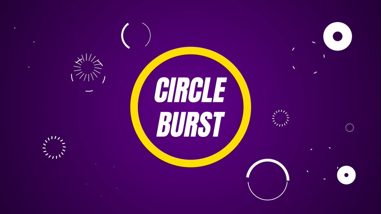 4 Great Circle Burst Motion Graphics in After Effects