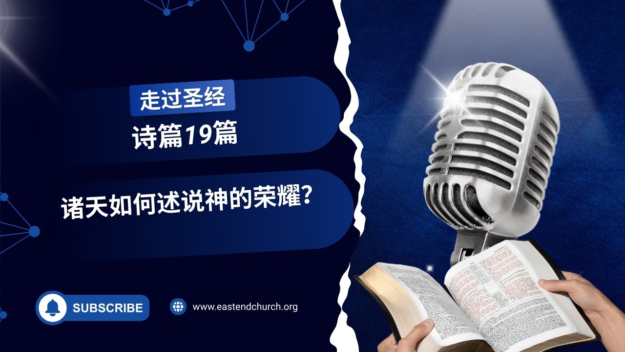 诸天如何述说神的荣耀？| 诗篇19篇 | #圣经