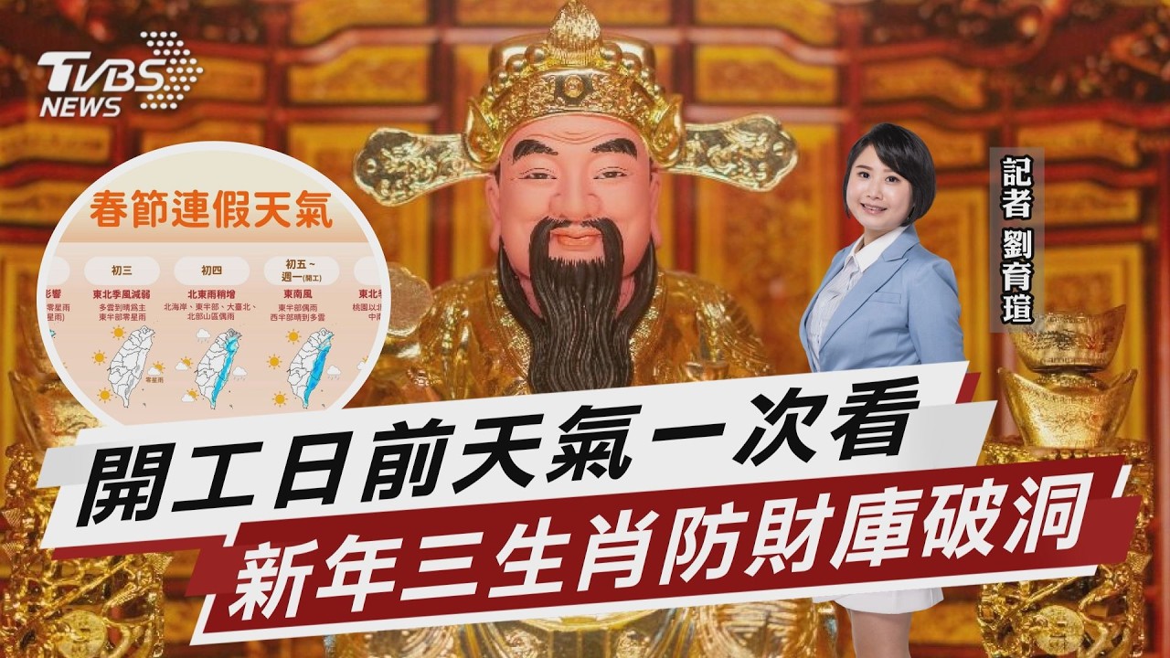 初三到開工日天氣一次看! 三生肖財庫破洞?命理師曝解方【TVBS說新聞】20260218 @TVBSNEWS02