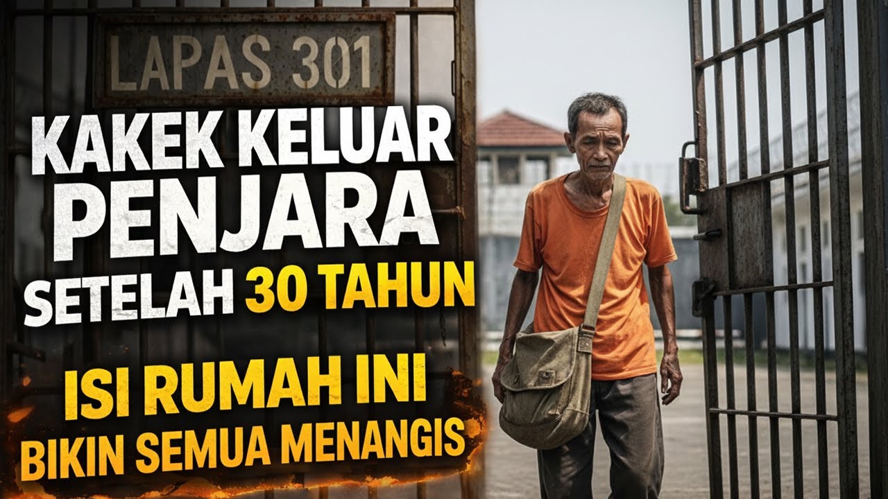 KAKEK INI KEMBALI KERUMAH LAMANYA SETELAH 30TAHUN DIPENJARA! Rahasia Dirumahnya Bikin Semua Menangis