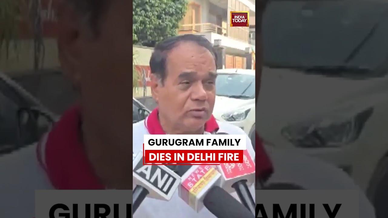 Malviya Nagar Fire Horror: Gurugram Family Dies in Delhi Fire, 8 Members Dead #delhifire #firesafety