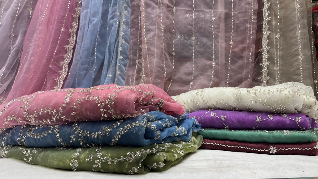 Viral Hand work party sharee ￼collection 2026 | pure moslin party shareee collection | new sharee 