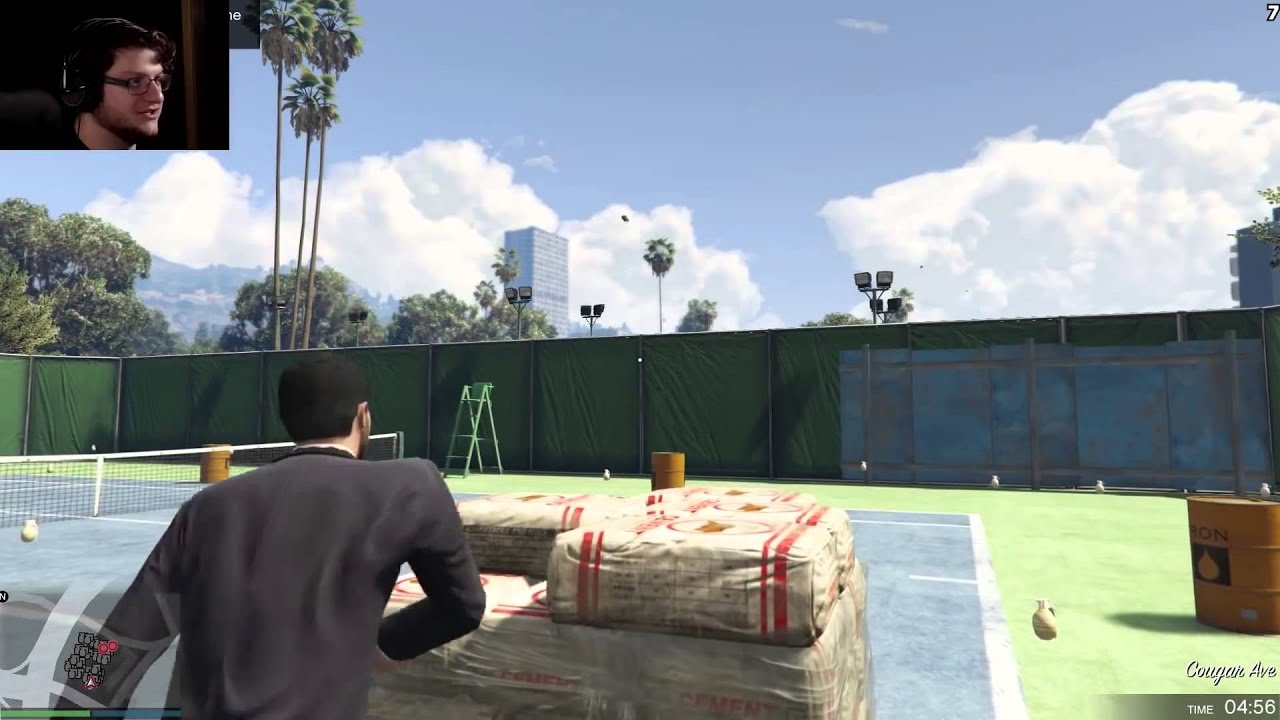 GTA 5 PC Online Funny Moments   GRENADE BALL! Custom Games