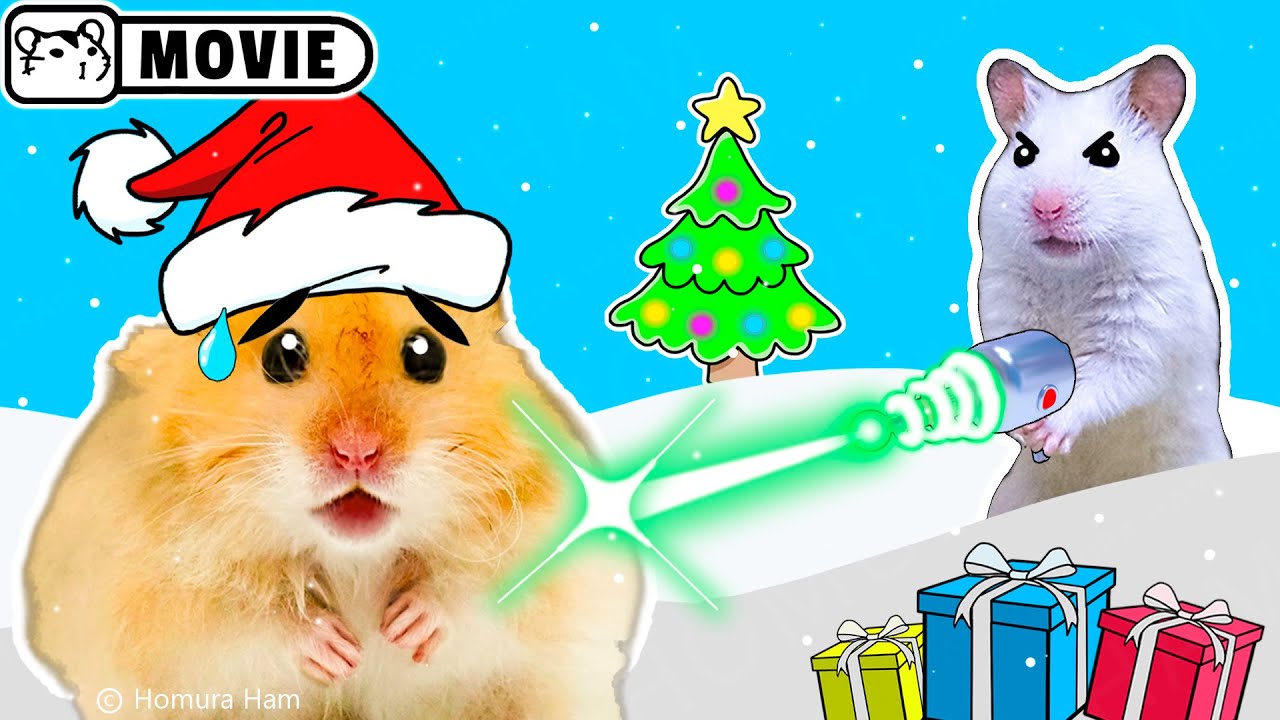 Hamster adventures for Christmas 🎅 Christmas miracle 🎅 Homura Ham