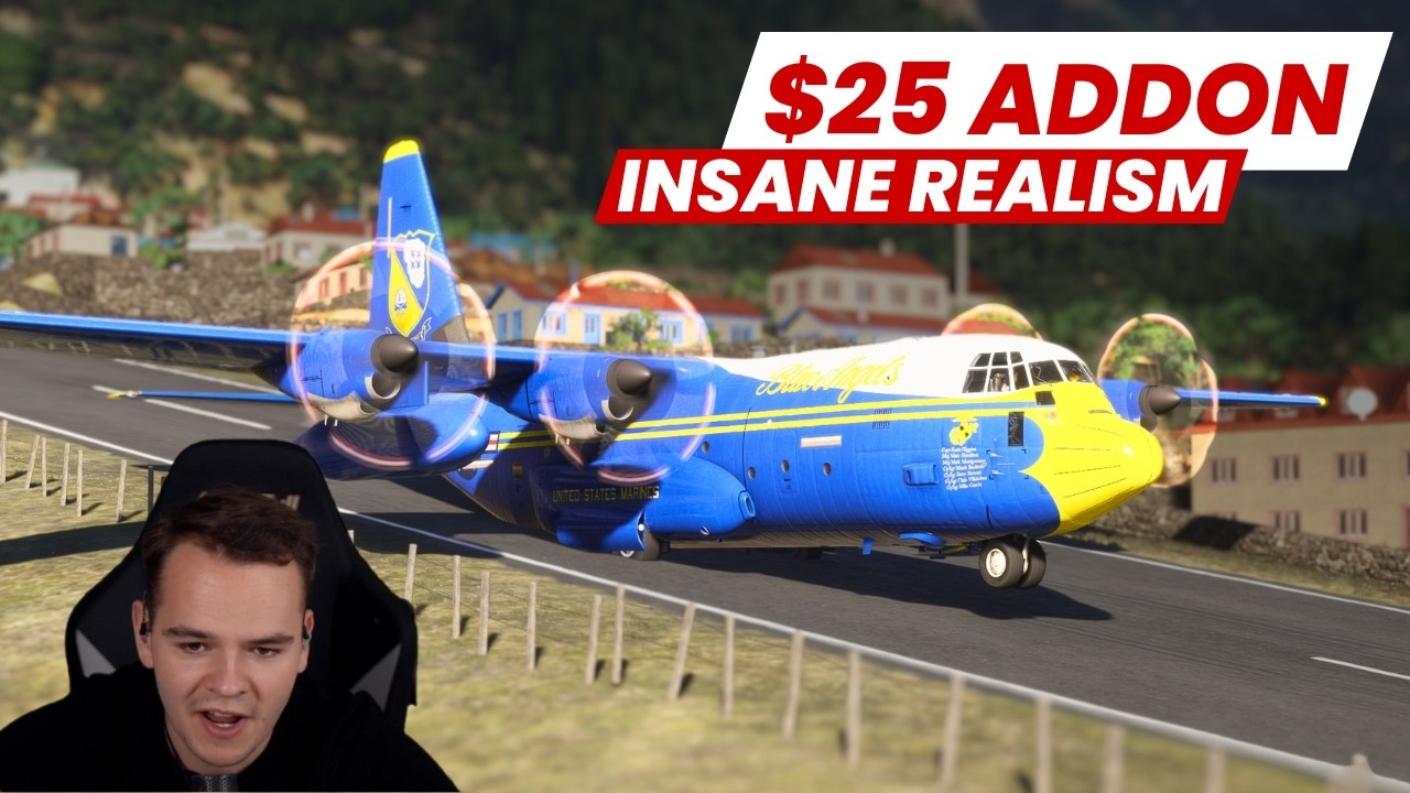 RIDICULOUS! Hyper Realistic C-130 For MSFS2024