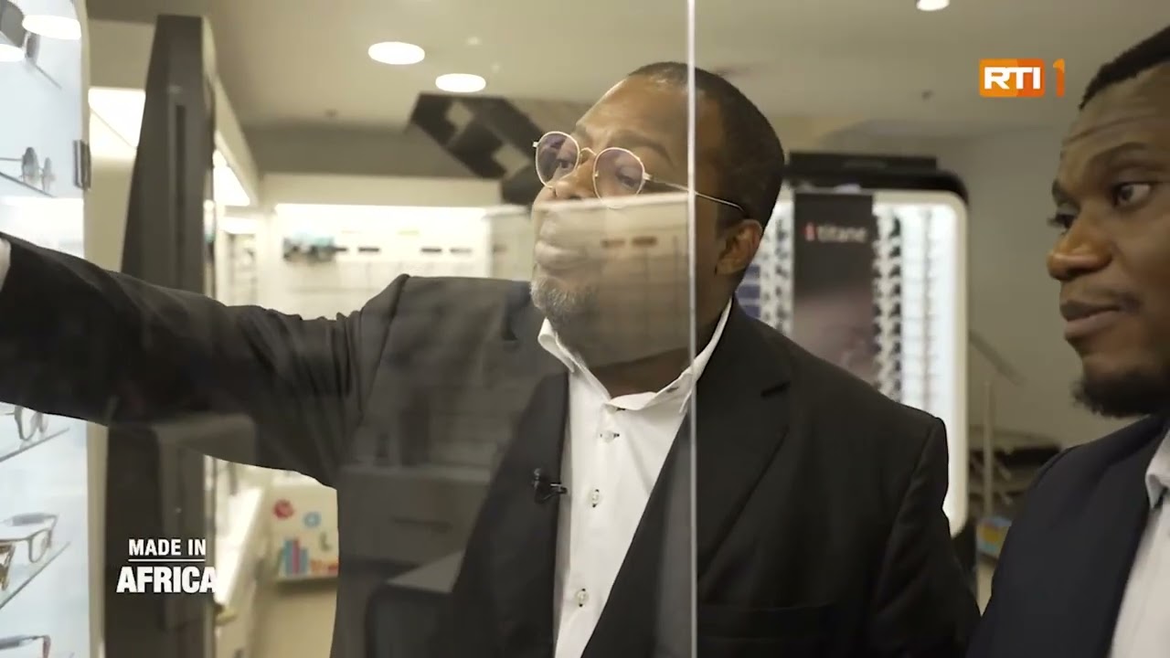 [Made in Africa] Charles Tanoé, un leader dans le marché de l'optique en Côte d'Ivoire. Partie 1/2