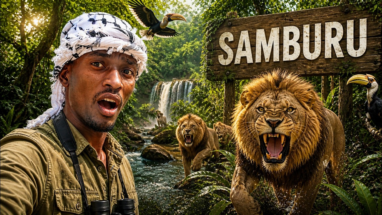 Epic 750 km  drive from Nairobi to Marsabit EP. 3 (SAMBURU)