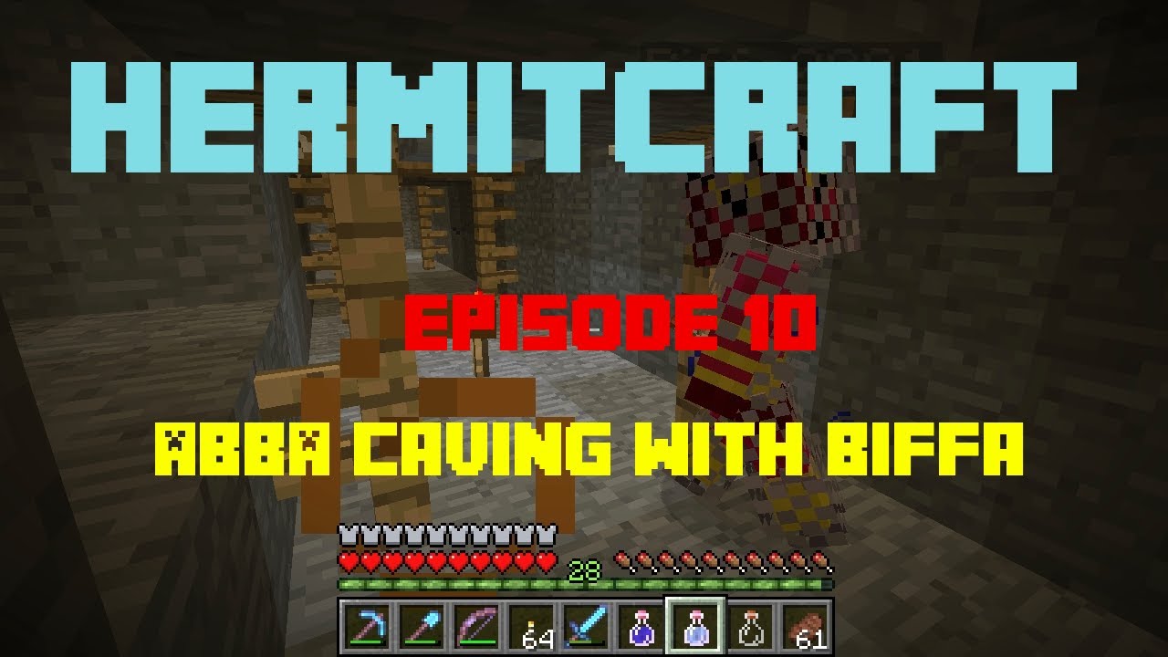 E-010- ABBA Caving With Biffa - Hermitcraft