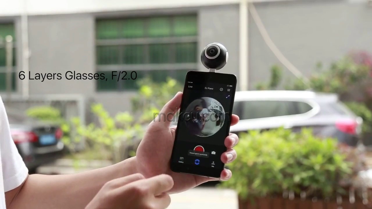 Panoview 360&deg; Degree Video Camera For Smartphone