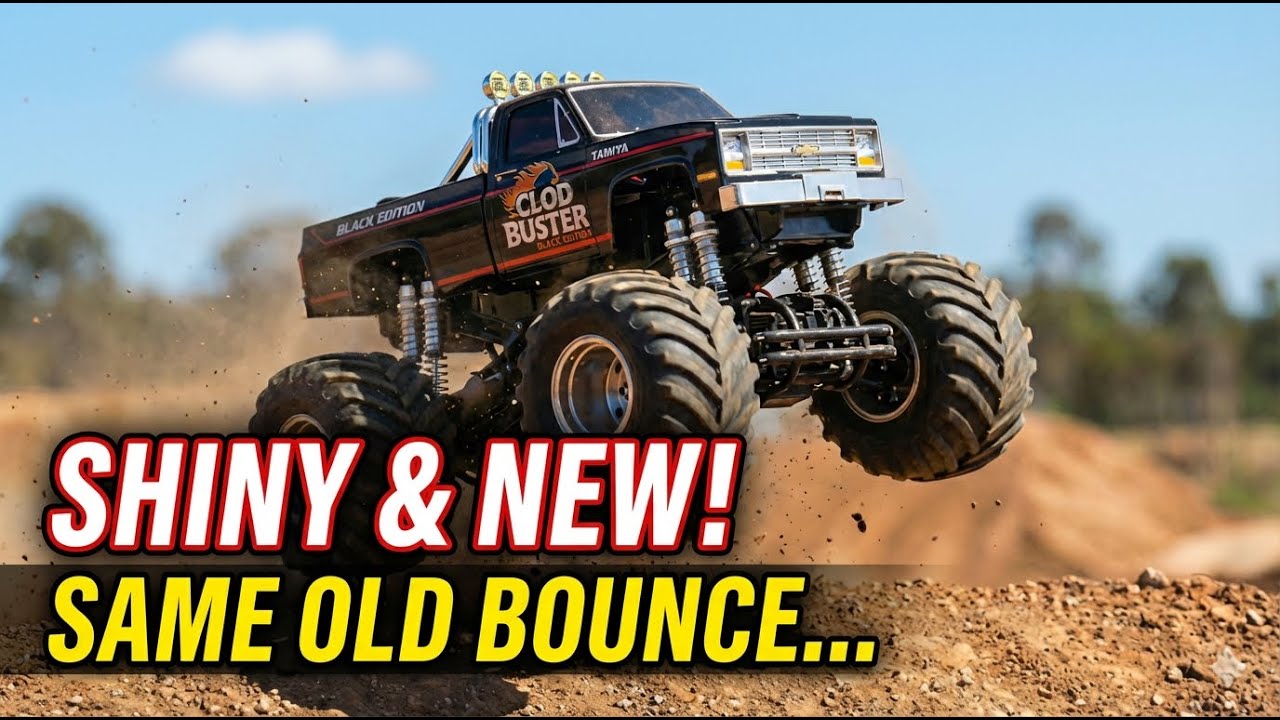Tamiya Clodbuster Gets The Best Looking Upgrade That Does Absolutely Nothing!