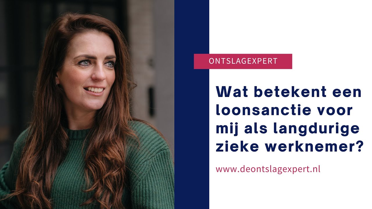 Wat betekent een loonsanctie voor mij als langdurige zieke werknemer?