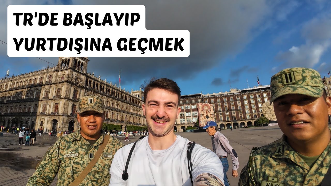 TR'de Kabin Memuru Olarak başlayıp Yurtdışına Geçmek - MEKSİKA Vlog
