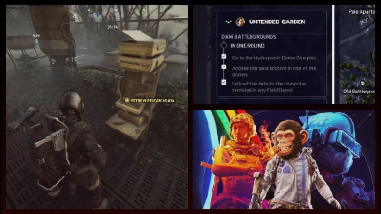 Untended Garden Quest in DAM Battlegrounds in ARC Raiders
