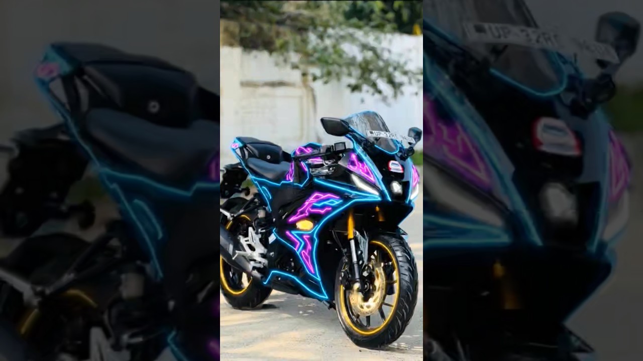 yamaha R15 M  #bike #viral #youtubeshorts #shortvideo #ai #song #trending #cinematic #explore #trend