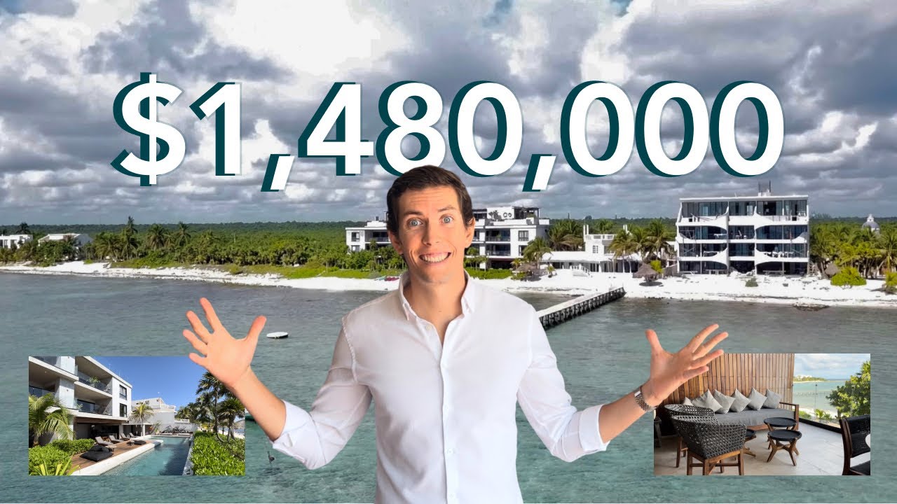 WHAT 1.5M GETS YOU IN TULUM - LUXURY BEACHFRONT PENTHOUSE TOUR