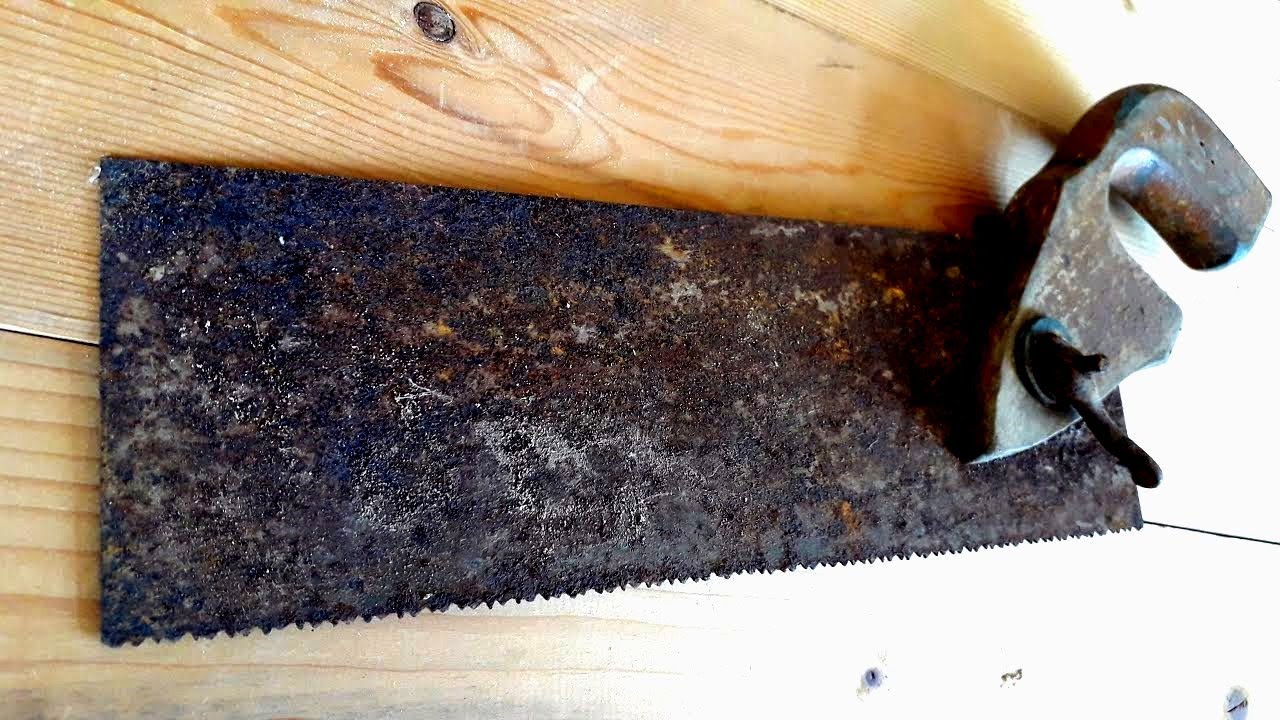 Disston Antique Saw Restoration