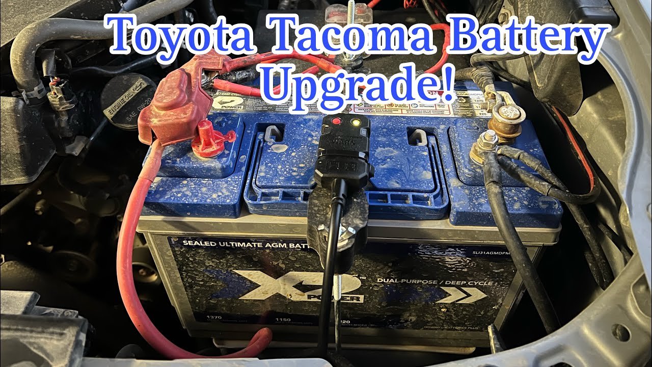 Обновление аккумулятора для Toyota Tacoma Group 31 3-го поколения! ОБЯЗАТЕЛЬНО!