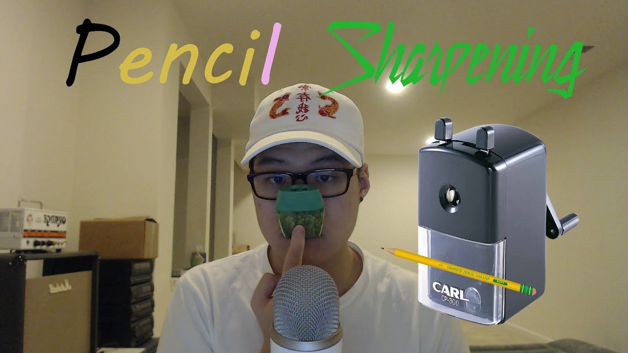 ASMR- Pencil Sharpening