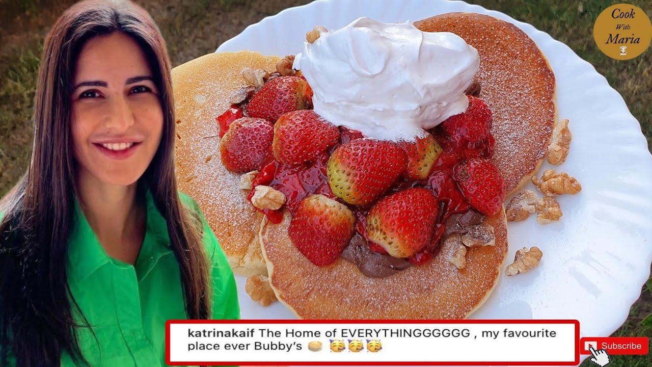 Katrina Kaif's Favourite Pancakes - Bubby's New York Pancakes At Home By Maria